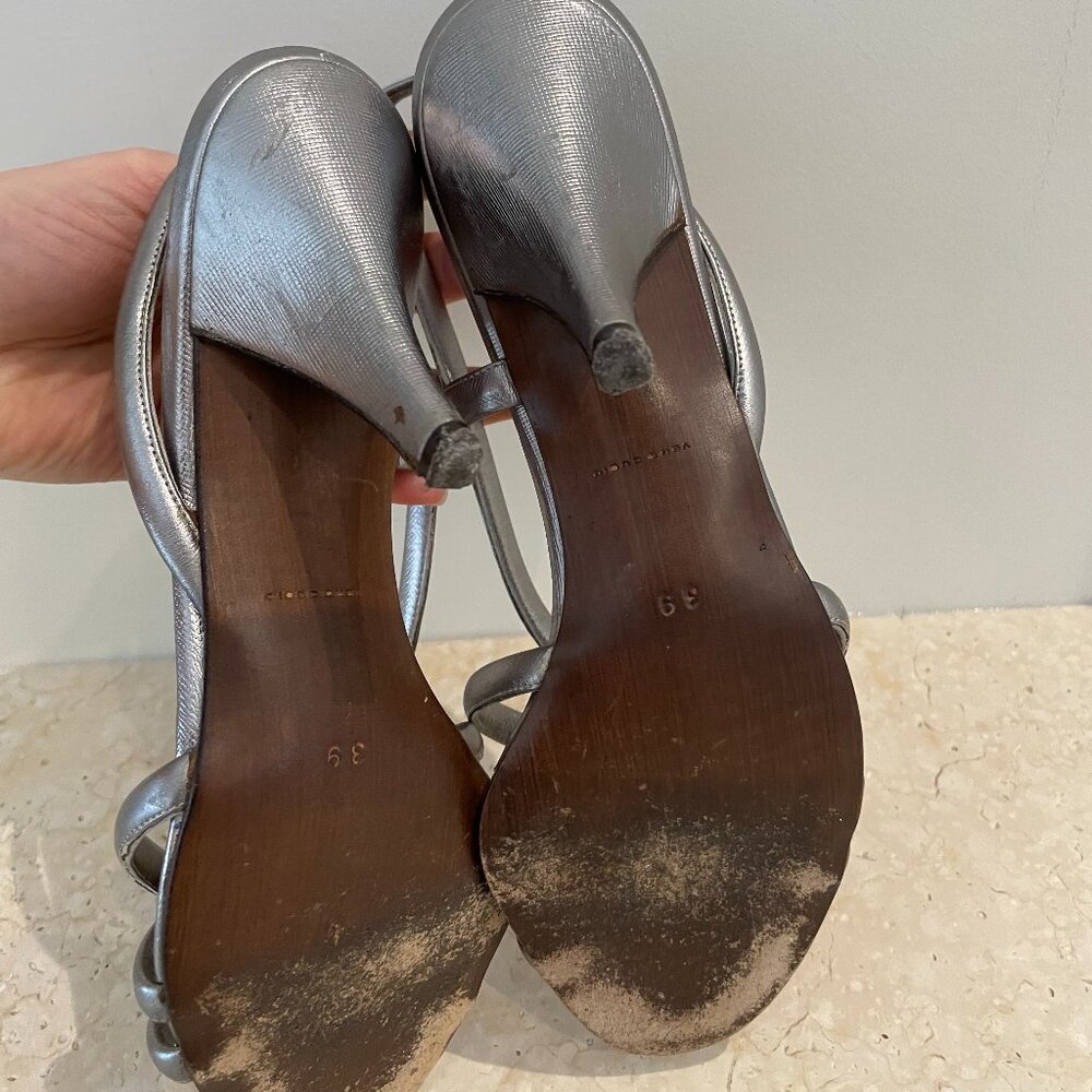 Vintage Prada Milano Leather Strappy Heels – Size 39 - Picture 4 of 4